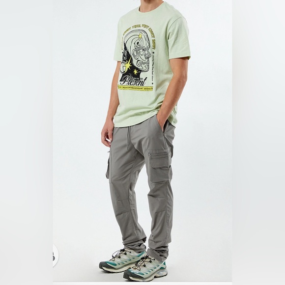 PACSUN gray slim cargo pants. Men’s size M - Picture 1 of 5